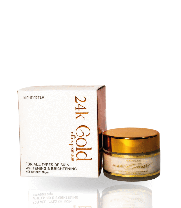 24k gold cream